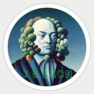 J.S. Bach Sticker